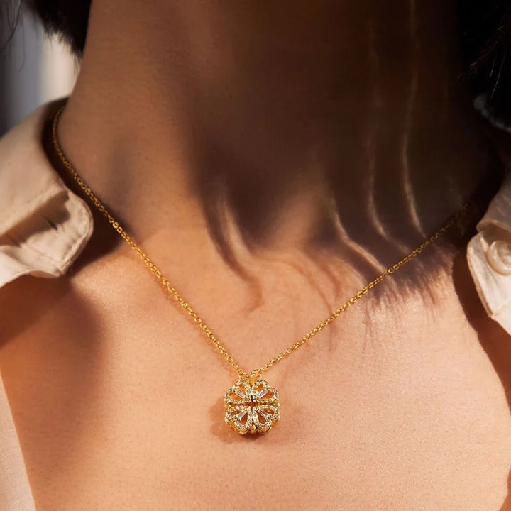 Collier Trèfle Porte Bonheur