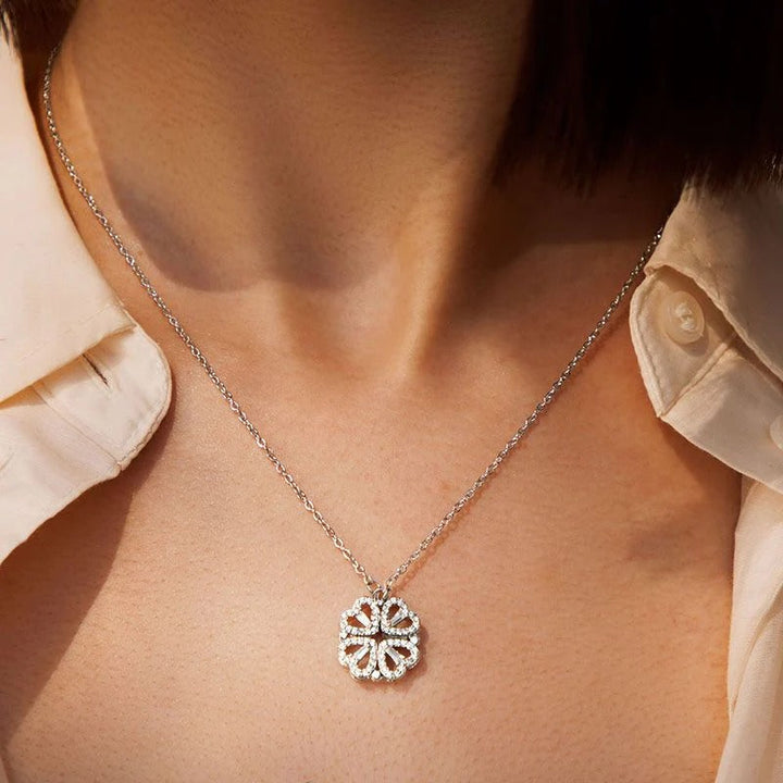 Collier Trèfle Porte Bonheur