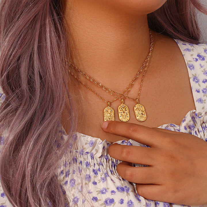 Gémeaux - Collier Constellation Baroque