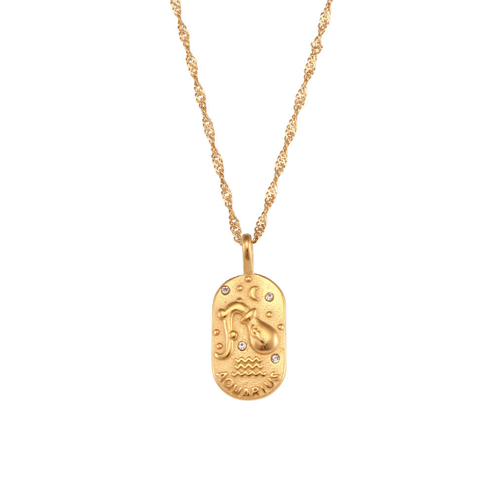 Verseau - Collier Constellation Baroque