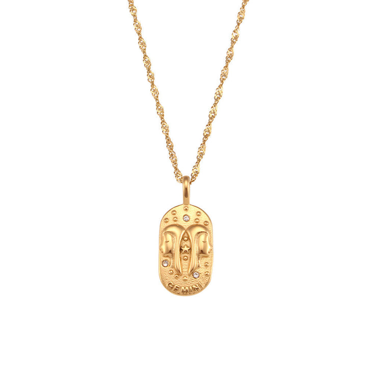 Gémeaux - Collier Constellation Baroque